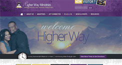Desktop Screenshot of higherwayministries.com